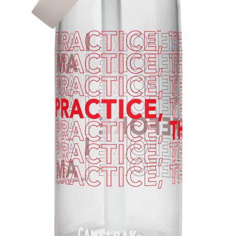 Classical Music Practice Water Bottle