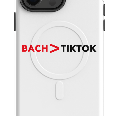 Classical Music "Bach > Tik Tok" iPhone Case