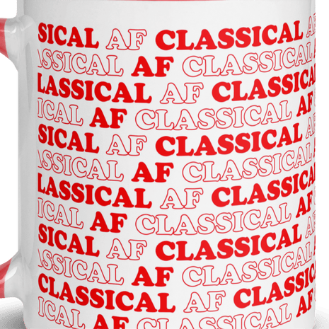 “Classical AF” Coffee Mug