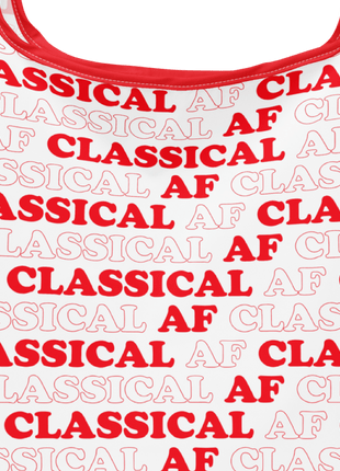 Classical Music "Classical AF" Carry Bag