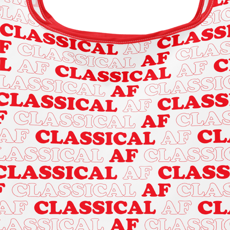 Classical Music "Classical AF" Carry Bag