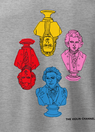 Classical Music Composers Unisexed T-Shirt