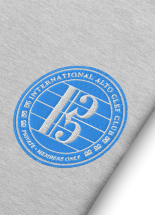 Viola Alto Clef Club Heavyweight Hoodie