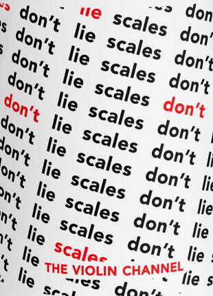 Classical Music "Scales Don't Lie" Practice Mug