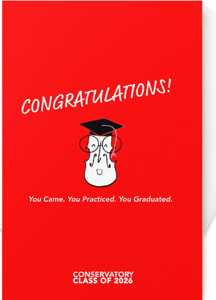Student Graduation Gift Set — Card, Mug
