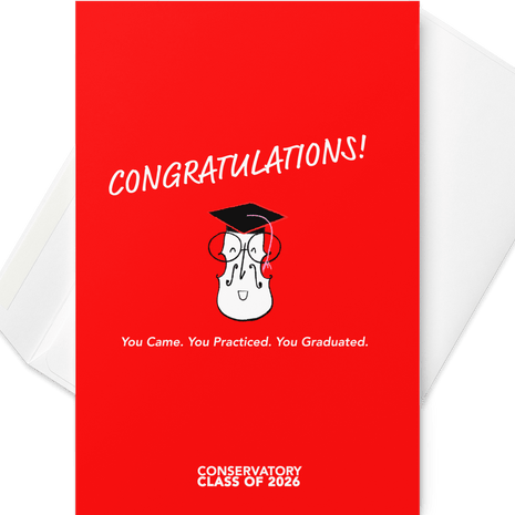 Student Graduation Gift Set — Card, Mug