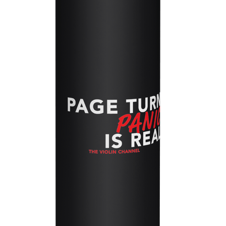 “Page Turn Panic” Classical Music Tumbler