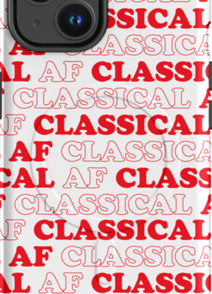 Classical Music "Classical AF" iPhone Case