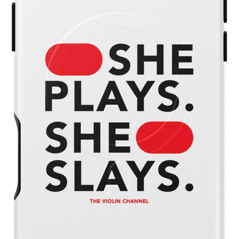 Classical Music Girl Power iPhone Case