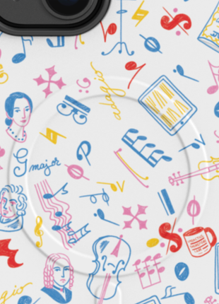 Musician's World iPhone Case