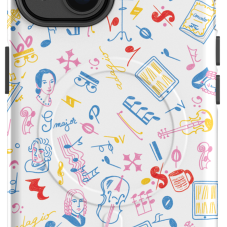 Musician's World iPhone Case