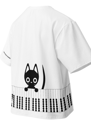 Keys & Whiskers Collaborative Pianist Oversized Shirt