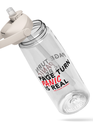 “Page Turn Panic" Classical Music Water Bottle