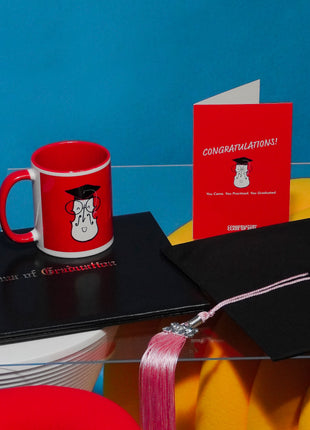Student Graduation Gift Set — Card, Mug