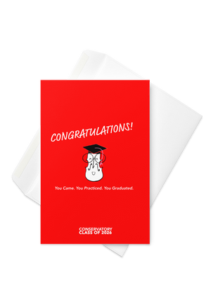 Student Graduation Gift Set — Card, Mug