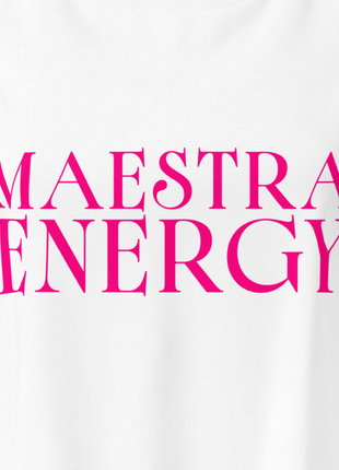 Classical Music "Maestra Energy" Crop Top
