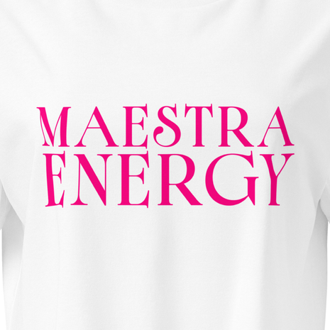 Classical Music "Maestra Energy" Crop Top