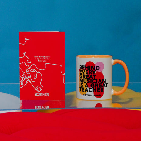 Teacher Thank You Gift Set — Card, Mug