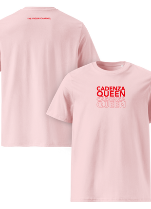Classical Music "Cadenza Queen" Organic Cotton T-Shirt