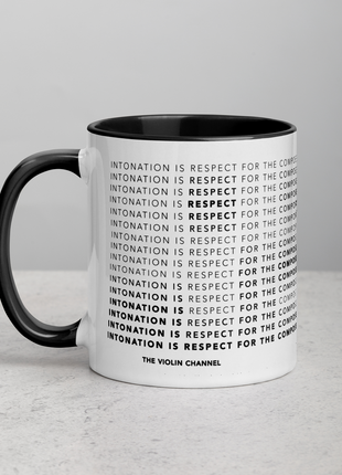 “Intonation Is Respect for the Composer” Coffee Mug