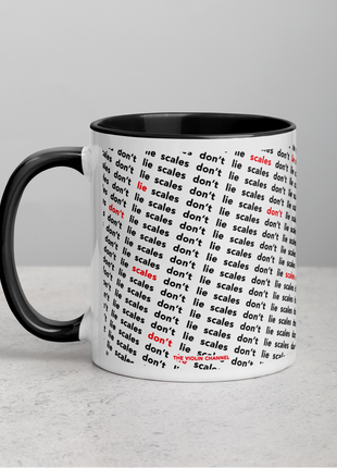 Classical Music "Scales Don't Lie" Practice Mug