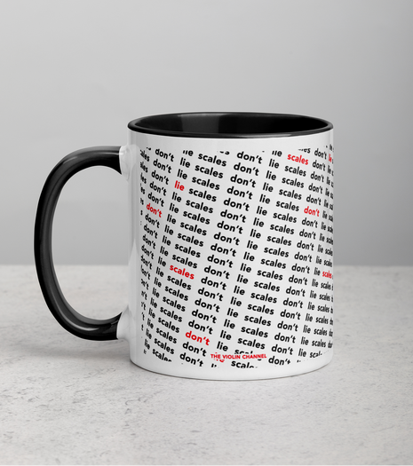 Classical Music "Scales Don't Lie" Practice Mug