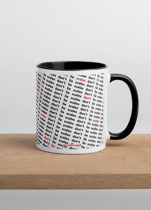 Classical Music "Scales Don't Lie" Practice Mug