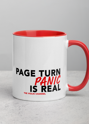 "Page Turn Panic" Classical Music Mug