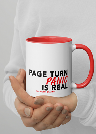"Page Turn Panic" Classical Music Mug