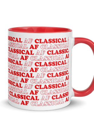 “Classical AF” Coffee Mug